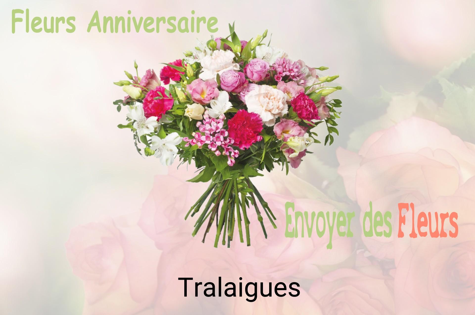 Bouquet de fleurs d’anniversaire livré à Tralaigues